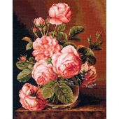 Kit point de croix - Luca-S - Bouquet de roses