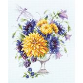 Kit point de croix - Magic Needle - Bouquet d'été
