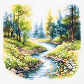 Kit broderie point de croix - Magic Needle - Sons de la nature