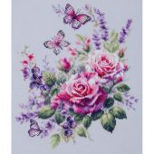 Kit broderie point de croix - Magic Needle - Jardin heureux