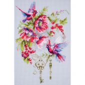 Kit broderie point de croix - Magic Needle - Clefs du bonheur
