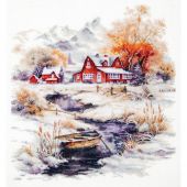Kit broderie point de croix - Magic Needle - Le souffle de novembre