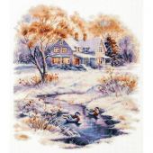 Kit broderie point de croix - Magic Needle - Hiver précoce