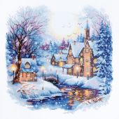 Kit broderie point de croix - Magic Needle - Nuit silencieuse