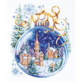 Kit broderie point de croix - Magic Needle - Boule de Noël