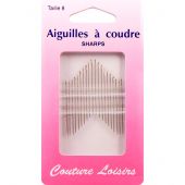 Aiguilles à coudre - Couture loisirs - Aiguilles à coudre main - Taille 8