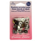 Boutons pression - Couture loisirs - Recharge boutons pression tissus lourds