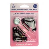 Boutons pression - Couture loisirs - Kit boutons pression tissus lourds et épais