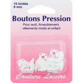 Boutons pression - Couture loisirs - Boutons pression - 9 mm