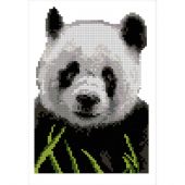 Kit broderie point de croix - Luc Créations - Panda