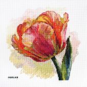 Kit broderie point de croix - Merejka - Tulipe