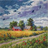 Kit broderie point de croix - Merejka - Été