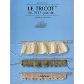 Livre - Marabout - Le tricot en 300 points