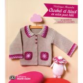 Livre - Marie Claire - Crochet et tricot en coton pour bébé