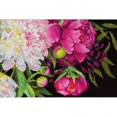 Kit point de croix - MP Studia - Composition de pivoines