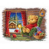 Kit broderie point de croix - MP Studia - Soirée tranquille