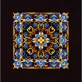 Kit broderie point de croix - MP Studia - Motif persan 4