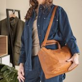 Rangement cuir - Muud - Mini sac Hiba - Whisky