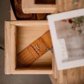 Rangement cuir - Muud - Etui pour aiguilles Eva - Whisky