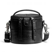 Rangement cuir tricot - Muud - Sac tricot Mini Saturn - Noir