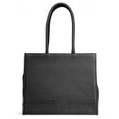 Rangement cuir tricot - Muud - Sac shopper Bina XL - Noir