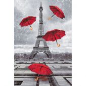 Kit point de croix - Nova Sloboda - Il pleut à Paris !
