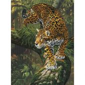 Kit broderie point de croix - Nova Sloboda - Jaguar d'Amazonie