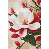 Kit broderie point de croix - Nova Sloboda - Magnolia royal