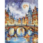 Kit broderie point de croix - Nova Sloboda - Les lumières de la ville