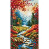 Kit broderie point de croix - Nova Sloboda - Feuilles d'automne
