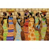 Kit de broderie avec perles - Nova Sloboda - Beautés africaines