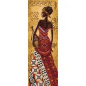 Kit de broderie avec perles - Nova Sloboda - Femme africaine avec une jarre