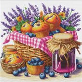 Kit broderie point de croix - Nova Sloboda - Doux parfum