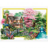 Kit broderie point de croix - Needleart World - Le printemps arrive