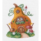 Kit broderie point de croix - Oven - Citrouille 1