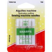 Aiguilles machine à coudre - Sew Easy - Aiguilles pour quilting n°80