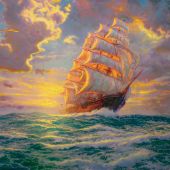 Kit de peinture par numéro - Craft Buddy - Courageux voyage