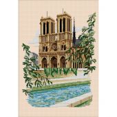 Kit broderie point de croix - Luc Créations - Notre-Dame-de-Paris
