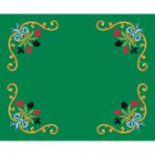 Kit de tapis de jeux à broder - Luc Créations - Cartes fleuries