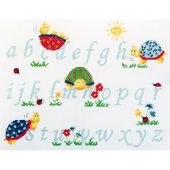 Kit broderie point de croix - Princesse - ABC Tortues