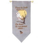 Kit de bannière à broder - Princesse - Dans la forêt