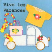 Kit au point de broderie  - Princesse - Voiture