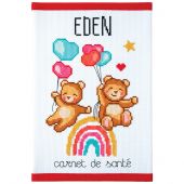 Kit de protège carnet à broder - Princesse - Mon petit monde arc-en-ciel