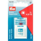 Aiguilles machine à coudre - Prym - Aiguille double n°4/75