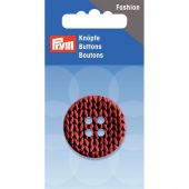 Boutons 4 trous - Prym - Bouton motif tricot -  32 mm