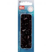 Boutons pression - Prym - 30 boutons à riveter noir - 12.4 mm