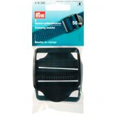 Boucles et clips - Prym - Boucles de réglage noires - 50 mm