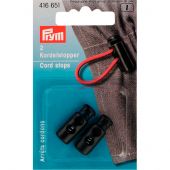 Embouts - Prym - Arrêts cordons - Noir