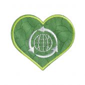 Ecusson thermocollant - Prym - Coeur vert 