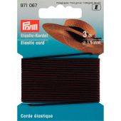 Elastique - Prym - Corde élastique 1,5 mm marron